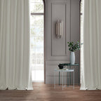 Rideaux occultants de luxe en lin haute performance Exclusive Fabrics (1 panneau) - Isolation thermique, draperie occultante élégante