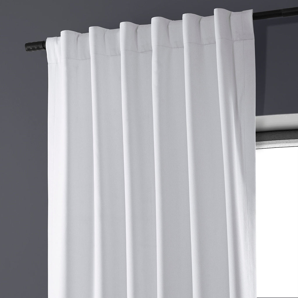 Rideaux occultants de luxe en lin haute performance Exclusive Fabrics (1 panneau) - Isolation thermique, draperie occultante élégante
