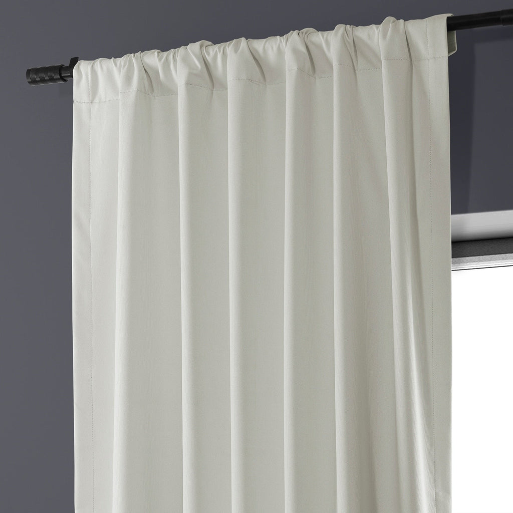 Rideaux occultants de luxe en lin haute performance Exclusive Fabrics (1 panneau) - Isolation thermique, draperie occultante élégante