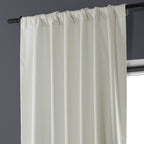 Rideaux occultants de luxe en lin haute performance Exclusive Fabrics (1 panneau) - Isolation thermique, draperie occultante élégante