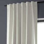 Rideaux occultants de luxe en lin haute performance Exclusive Fabrics (1 panneau) - Isolation thermique, draperie occultante élégante
