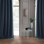 Rideaux occultants de luxe en lin haute performance Exclusive Fabrics (1 panneau) - Isolation thermique, draperie occultante élégante