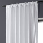 Rideaux occultants de luxe en lin haute performance Exclusive Fabrics (1 panneau) - Isolation thermique, draperie occultante élégante
