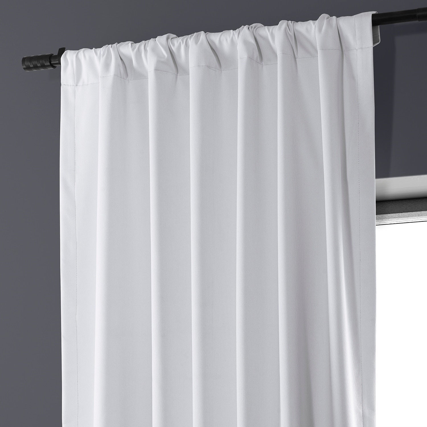 Rideaux occultants de luxe en lin haute performance Exclusive Fabrics (1 panneau) - Isolation thermique, draperie occultante élégante