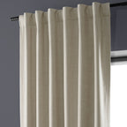 Rideaux occultants de luxe en lin haute performance Exclusive Fabrics (1 panneau) - Isolation thermique, draperie occultante élégante
