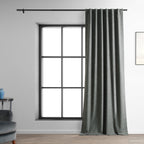 Rideaux occultants de luxe en lin haute performance Exclusive Fabrics (1 panneau) - Isolation thermique, draperie occultante élégante