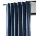 Rideaux occultants de luxe en lin haute performance Exclusive Fabrics (1 panneau) - Isolation thermique, draperie occultante élégante