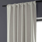 Rideaux occultants de luxe en lin haute performance Exclusive Fabrics (1 panneau) - Isolation thermique, draperie occultante élégante