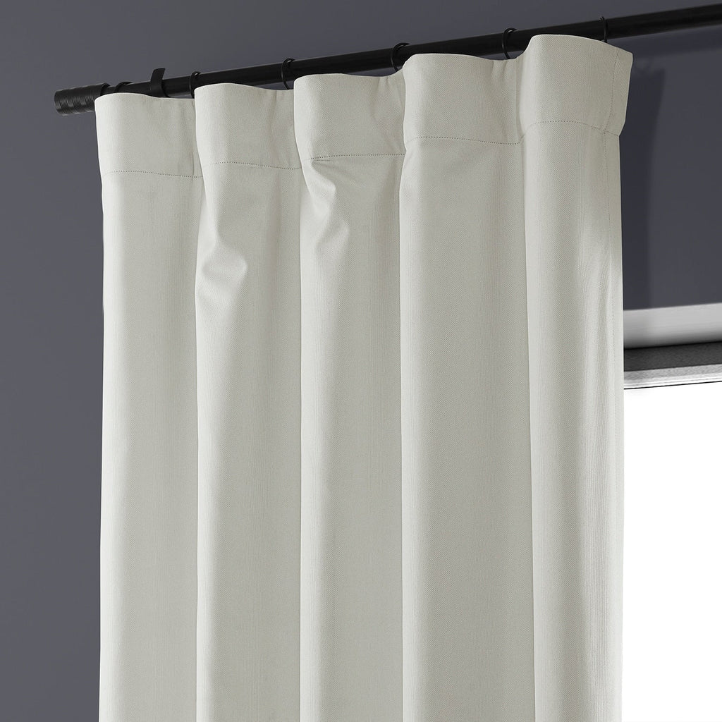 Rideaux occultants de luxe en lin haute performance Exclusive Fabrics (1 panneau) - Isolation thermique, draperie occultante élégante