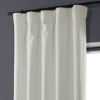 Rideaux occultants de luxe en lin haute performance Exclusive Fabrics (1 panneau) - Isolation thermique, draperie occultante élégante