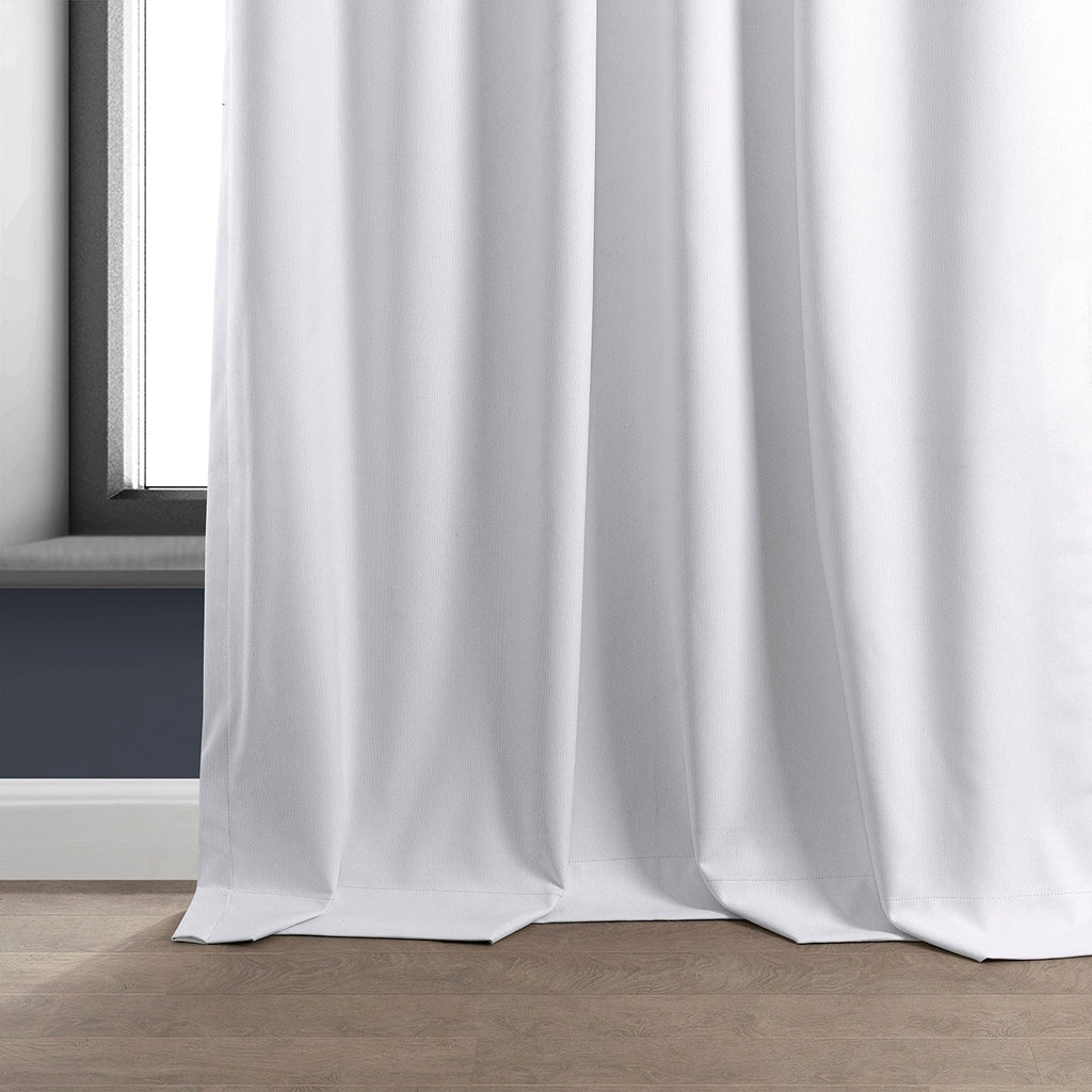 Rideaux occultants de luxe en lin haute performance Exclusive Fabrics (1 panneau) - Isolation thermique, draperie occultante élégante