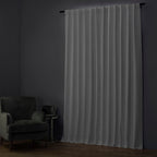 Rideaux occultants de luxe en lin haute performance Exclusive Fabrics (1 panneau) - Isolation thermique, draperie occultante élégante