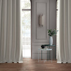 Rideaux occultants de luxe en lin haute performance Exclusive Fabrics (1 panneau) - Isolation thermique, draperie occultante élégante