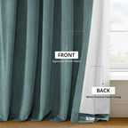 Rideau occultant en velours Signature Exclusive Fabrics (1 panneau)