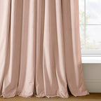 Rideau occultant en velours Signature Exclusive Fabrics (1 panneau)