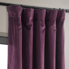 Rideau occultant en velours Signature Exclusive Fabrics (1 panneau)