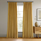 Rideau occultant en velours Signature Exclusive Fabrics (1 panneau)
