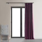 Rideau occultant en velours Signature Exclusive Fabrics (1 panneau)