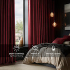 Rideau occultant en velours Signature Exclusive Fabrics (1 panneau)