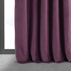 Rideau occultant en velours Signature Exclusive Fabrics (1 panneau)