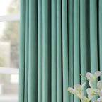 Rideaux occultants extra larges en velours Signature Exclusive Fabrics (1 panneau) - Rideaux occultants luxueux
