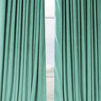 Rideaux occultants extra larges en velours Signature Exclusive Fabrics (1 panneau) - Rideaux occultants luxueux