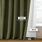 Rideaux occultants extra larges en velours Signature Exclusive Fabrics (1 panneau) - Rideaux occultants luxueux