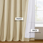 Rideaux occultants extra larges en velours Signature Exclusive Fabrics (1 panneau) - Rideaux occultants luxueux