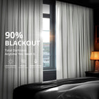 Rideaux occultants extra larges en velours Signature Exclusive Fabrics (1 panneau) - Rideaux occultants luxueux