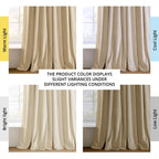 Rideaux occultants extra larges en velours Signature Exclusive Fabrics (1 panneau) - Rideaux occultants luxueux