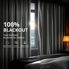 Rideaux occultants extra larges en velours Signature Exclusive Fabrics (1 panneau) - Rideaux occultants luxueux