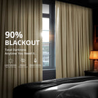 Rideaux occultants extra larges en velours Signature Exclusive Fabrics (1 panneau) - Rideaux occultants luxueux