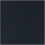 Rideau occultant en velours bleu nuit Signature Exclusive Fabrics
