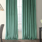 Rideaux occultants extra larges en velours Signature Exclusive Fabrics (1 panneau) - Rideaux occultants luxueux