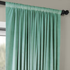 Rideaux occultants extra larges en velours Signature Exclusive Fabrics (1 panneau) - Rideaux occultants luxueux