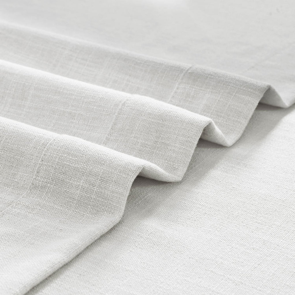 Rideaux en faux lin Exclusive Fabrics - 2 panneaux - Rideaux de fenêtre filtrant la lumière
