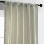 Rideaux en faux lin Exclusive Fabrics - 2 panneaux - Rideaux de fenêtre filtrant la lumière