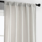 Rideaux en faux lin Exclusive Fabrics - 2 panneaux - Rideaux de fenêtre filtrant la lumière