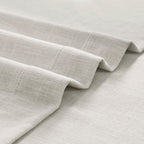 Rideaux en faux lin Exclusive Fabrics - 2 panneaux - Rideaux de fenêtre filtrant la lumière