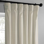 Rideaux occultants en velours Simply Velvet de Exclusive Fabrics, lot de 2 panneaux – Rideaux de fenêtre en velours pour salon et chambre