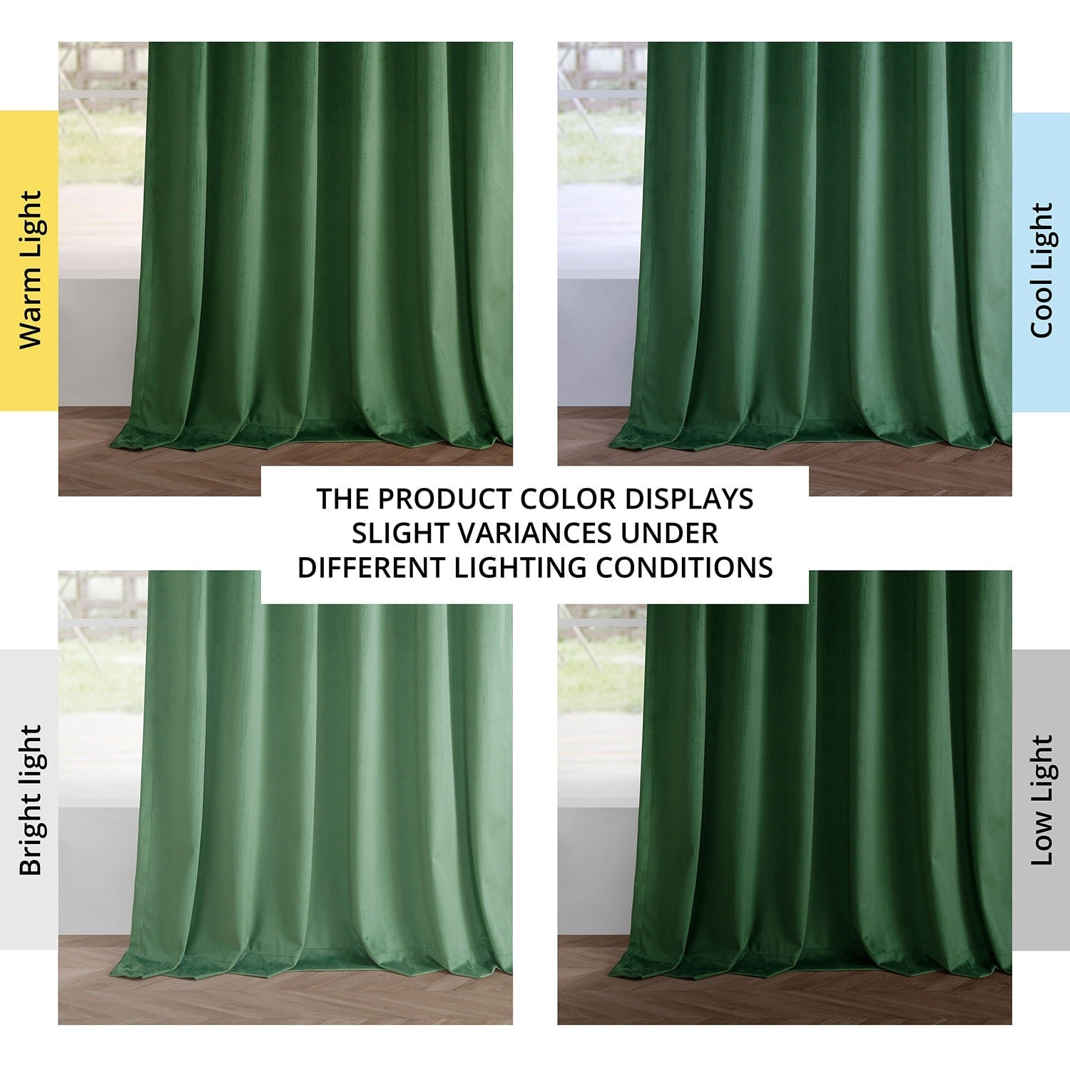 Rideaux occultants en velours Simply Velvet de Exclusive Fabrics, lot de 2 panneaux – Rideaux de fenêtre en velours pour salon et chambre