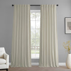 Rideaux occultants en velours Simply Velvet de Exclusive Fabrics, lot de 2 panneaux – Rideaux de fenêtre en velours pour salon et chambre