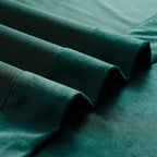 Rideaux occultants en velours Simply Velvet de Exclusive Fabrics, lot de 2 panneaux – Rideaux de fenêtre en velours pour salon et chambre