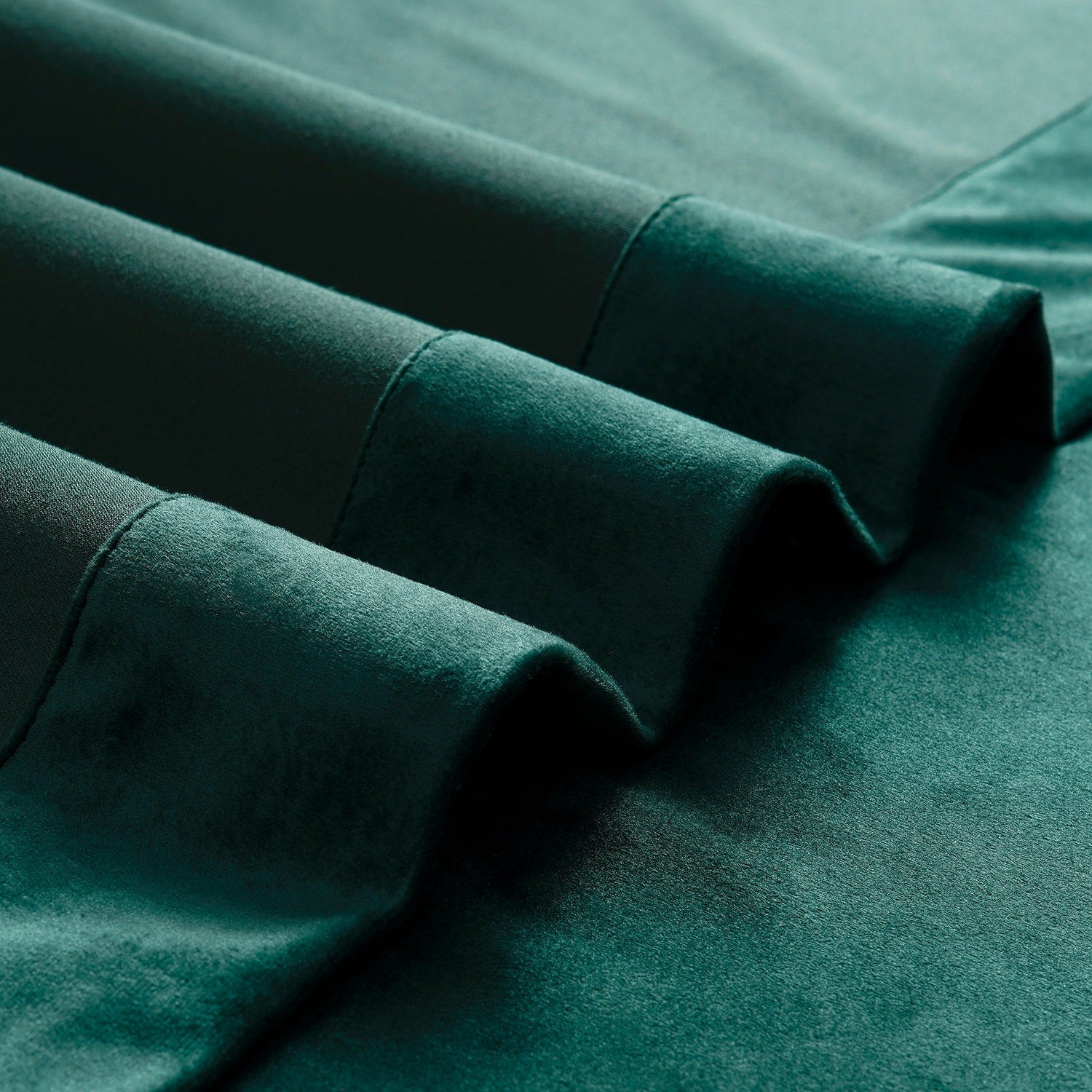 Rideaux occultants en velours Simply Velvet de Exclusive Fabrics, lot de 2 panneaux – Rideaux de fenêtre en velours pour salon et chambre