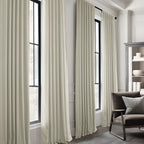 Rideaux occultants en velours Simply Velvet de Exclusive Fabrics, lot de 2 panneaux – Rideaux de fenêtre en velours pour salon et chambre