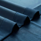 Rideaux occultants en velours Simply Velvet de Exclusive Fabrics, lot de 2 panneaux – Rideaux de fenêtre en velours pour salon et chambre