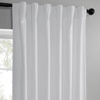 Rideaux occultants en velours Simply Velvet de Exclusive Fabrics, lot de 2 panneaux – Rideaux de fenêtre en velours pour salon et chambre