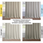 Rideaux occultants en velours Simply Velvet de Exclusive Fabrics, lot de 2 panneaux – Rideaux de fenêtre en velours pour salon et chambre