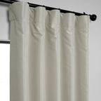 Rideaux occultants thermiques texturés en fausse soie Dupioni Exclusive Fabrics (1 panneau)