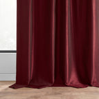 Rideaux occultants thermiques texturés en fausse soie Dupioni Exclusive Fabrics (1 panneau)